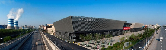  图为中国工业博物馆，它位于沈阳市铁西区，是对现有的沈阳铁西铸造博物馆进行改造、扩建而成，占地面积8万平方米，建筑面积6万平方米。新华网发（沈阳市委宣传部供图）